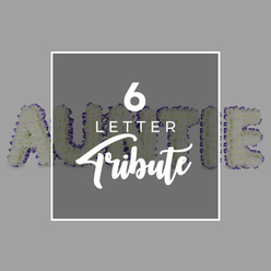 From the workshop on Cowley Road, this six-letter memorial spells AUNTIE in a dense field of white chrysanthemums, six freestanding letters that feel solid and serene. Each bloom is tightly packed, creating a plush, snow-white surface, while a bold purple trim traces the outer edges with small accent flowers or ribbons for definition. A crisp white square overlay sits in the center, bearing 6 LETTER in a clean sans-serif and Tribute scripted beneath, a clear sign of a bespoke memorial piece. The arrangement radiates quiet intimacy, an honest, personal tribute suited to funeral services, wakes, or memorial moments across Oxford.

In my years serving Oxford, I've seen this kind of design offer families a place to gather memory-near Jericho, Headington, Summertown, and the city centre-where neighbors step forward to share condolences. The white chrysanthemums convey purity and calm, the purple border adds refined color without shouting, and the soft gray backdrop allows every letter to speak with clarity and grace. The scent is light, the texture sumptuous, and the composition balanced to hold both loss and love in equal measure.

This piece is crafted for Oxford families, with delivery across the city-from Port Meadow to the Oxford University precincts-so that a personal Auntie tribute can arrive where it's needed, when it's needed, and be part of the farewell with grace.