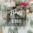 Within Oxford, Flowers Oxford presents a hand-tied bouquet that feels as if it were gathered from a private garden near Port Meadow. A vibrant, abundant presentation of blooms features large garden roses in a spectrum from dusty peach to creamy beige, with deeper mauves and jewel tones of fuchsia and burgundy. These are nestled with ruffled peach ranunculus, textural white chrysanthemums, and delicate white filler flowers such as gypsophila, all interwoven with slender brown-red branching sprigs. The arrangement is finished with generous blankets of silvery-green eucalyptus and a variety of other green foliage, creating a natural, elegant backdrop that lets the colors glow. The bouquet is arranged hand-tied with a loose, organic silhouette, evocative of a slightly wild Oxford garden, making it ideal for a wedding, a luxury gift, or a special occasion. In the center, a crisp white rectangular overlay holds the bold words Florist script and CHOICE in uppercase, followed by the price ?150, signalling a curated design ready for delivery. The background is softly blurred, hinting at a bridal gown or light studio setting, keeping the focus on texture, scent, and the artistry of the bouquet. Available for same-day delivery across Oxford's neighborhoods, from Jericho to Summertown. This is a Flowers Oxford arrangement, rooted in our city's markets and green spaces that give it a true local sense of place.