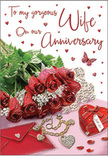This anniversary card design presents a sumptuous vision of love, as if laid out on a polished table in a cosy Oxford home after an evening celebration. A lush arrangement of red roses stretches diagonally across the scene, the blooms rich and velvety with a deep, almost wine-like hue that glows in the soft light. Each petal appears carefully defined and gently curled, with faint highlights catching the edges like early morning light along the River Thames at Port Meadow. Fine, delicate greenery nestles between the roses, adding feathery softness and a cool contrast to the passionate reds. Beneath this floral cascade rests a softly folded envelope, poised as though it holds a heartfelt anniversary message written in flowing script. Beside it, a heart-shaped locket, dainty strings of pearls, and jewel-like adornments are thoughtfully arranged, their surfaces reflecting tiny points of light that bring sparkle to the composition. Tiny heart accents scatter across the background, joined by the image of a single fluttering butterfly that introduces a touch of whimsy and gentle movement. The palette is saturated with rich reds, romantic blushes, and subtle golden tones, enveloping the whole piece in warmth and devotion. Every detail feels curated by a florist attuned to both aesthetics and emotion, making this card an ideal way for Oxford couples to honour shared memories and quietly renew their promises year after year.